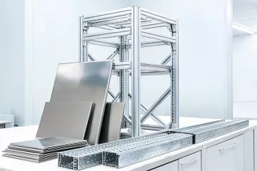 Data center metal fabrication materials